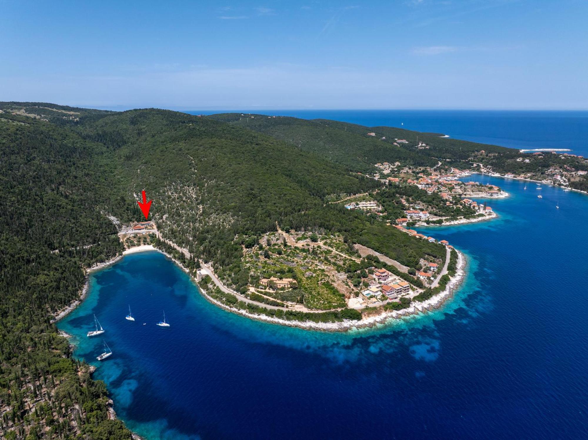 Foki Beach House Fiskardo Exterior foto